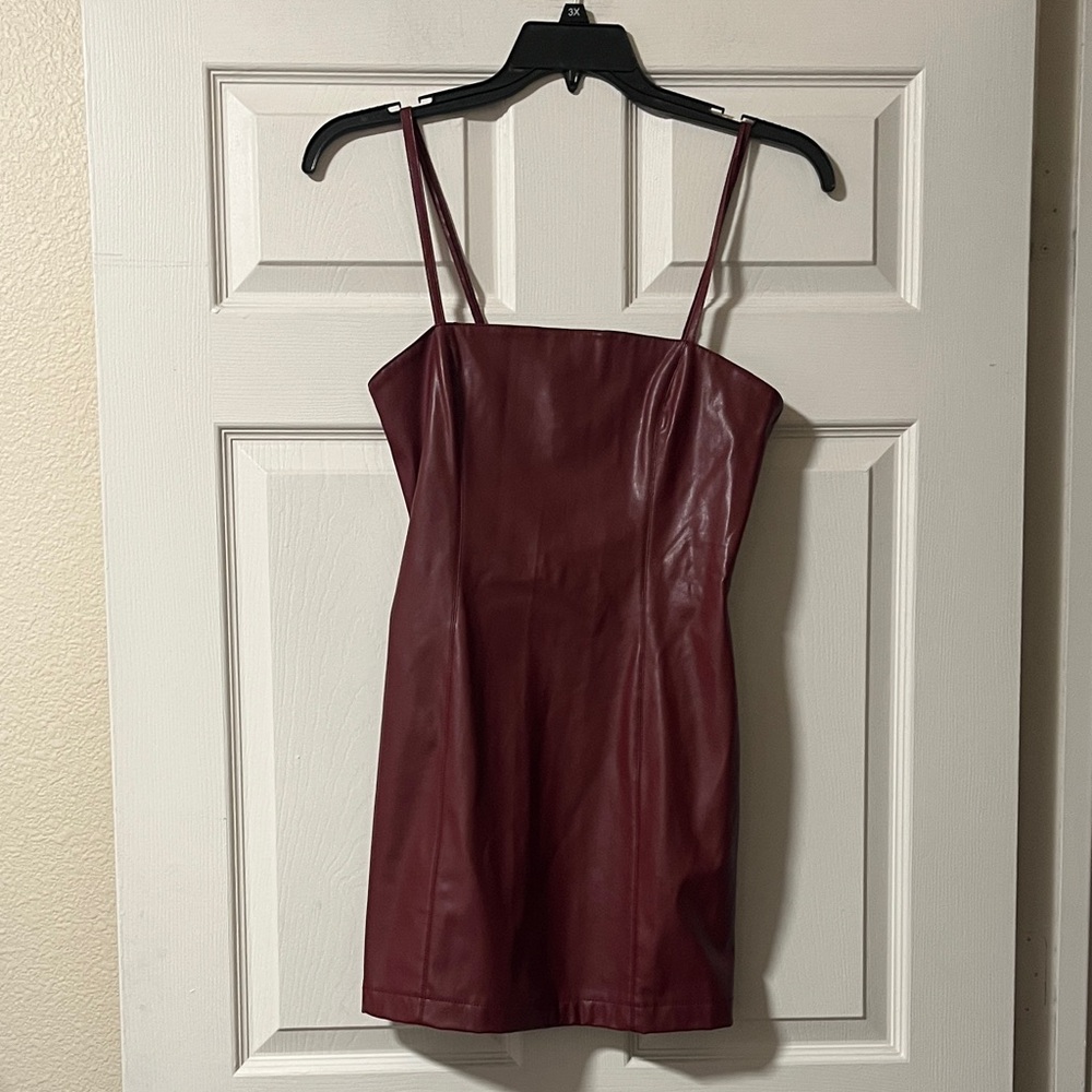 Forever 21 Burgundy Mini Dress
